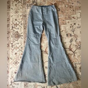 Flared Denim Jeans